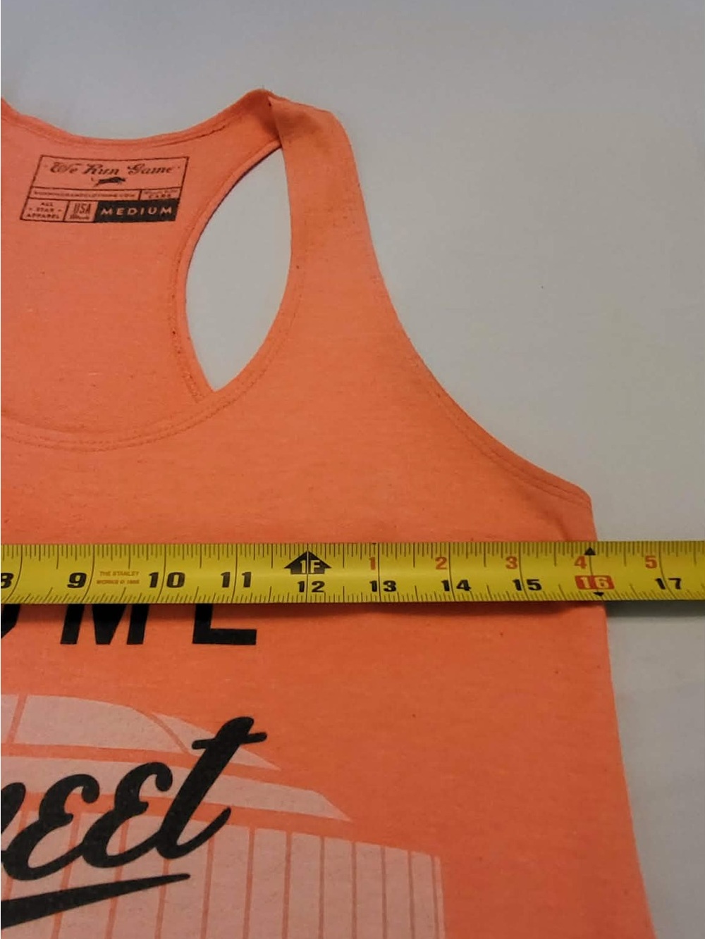 Orange Houston Astros Astrodome “Home Sweet Dome" Graphic Racerback Tank - Picture 5 of 7